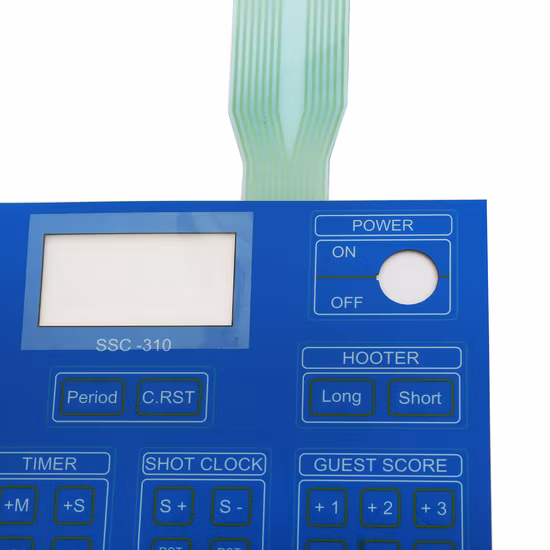 High Quality Push Button LED Membrane Switch for Electronic Scale