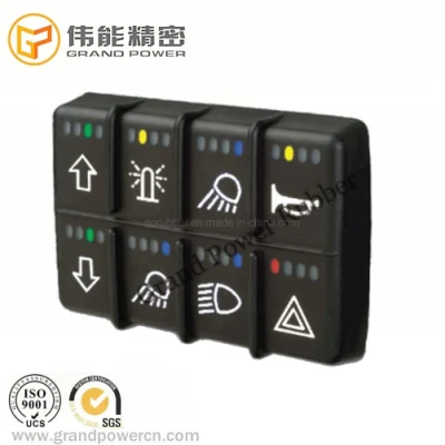 Silicone Keypad Canbus Button, Customized Backlight Control Button Panel System Keypad