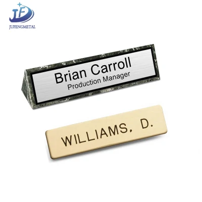 Custom Stainless Steel/Aluminum/Brass/Copper Metal Etched Nameplate