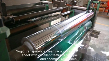 Moisture-Proof PVC Rigid Sheet Films Rolls for Packing