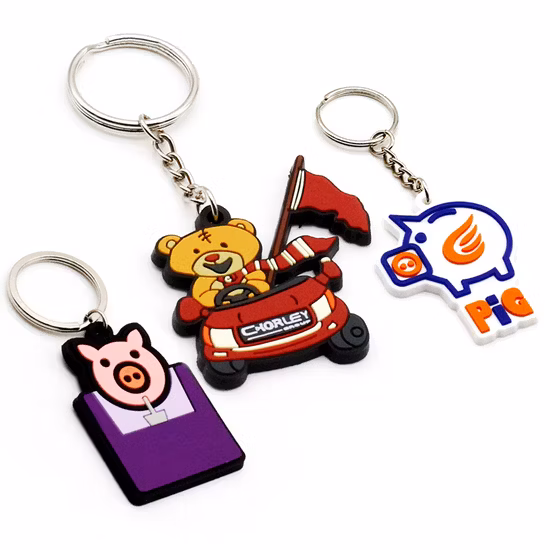 Designer Sublimation Car Kawaii Cute Anime Shoe Sneaker Luxury Blanks Ring Custom Promotional Wristlet Leather Resin Acrylic Rubber Silicone PVC Metal Keychain