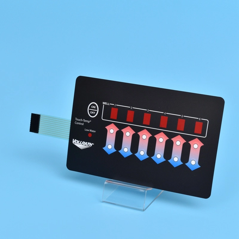 Customize Silk-Screen Printed 3m Adhesive N Infusion Pump Medical Membrane Switch