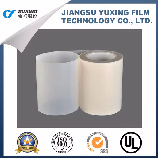 50-250 Micron Milky White Translucent Stretch Polyester/Pet Film for Soft Composite Material Substrate (6023D-1)