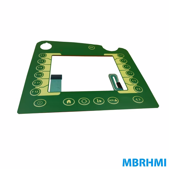 Embossing Button Dome Membrane Keyboard with Circuit