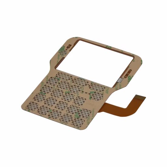 Custom Membrane Switch with Screen Printing Graphic Overlay and Flexible Circuit