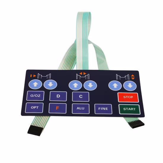 High Quality Push Button LED Membrane Switch for Electronic Scale