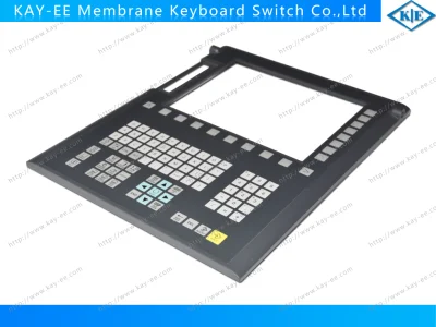 Custom Waterproof Membrane Keyboard with Metal Bezel