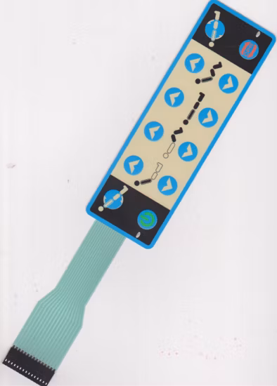 Customize High Sensivity Metal Dome 3m Adhesive Medical Membrane Switch